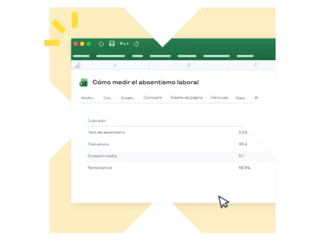 Header calculadora absentismo